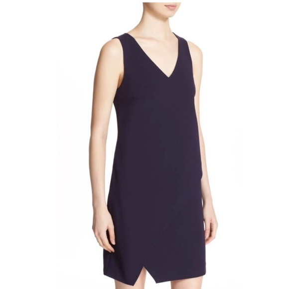 Diane Von Furstenberg Dresses & Skirts - DVF Jenn Deep Purple Sleeveless Shift Dress